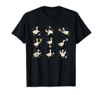 Silly Goose Playing Soccer Goalie Funny T-Shirt - Novelty Apparel Unisex