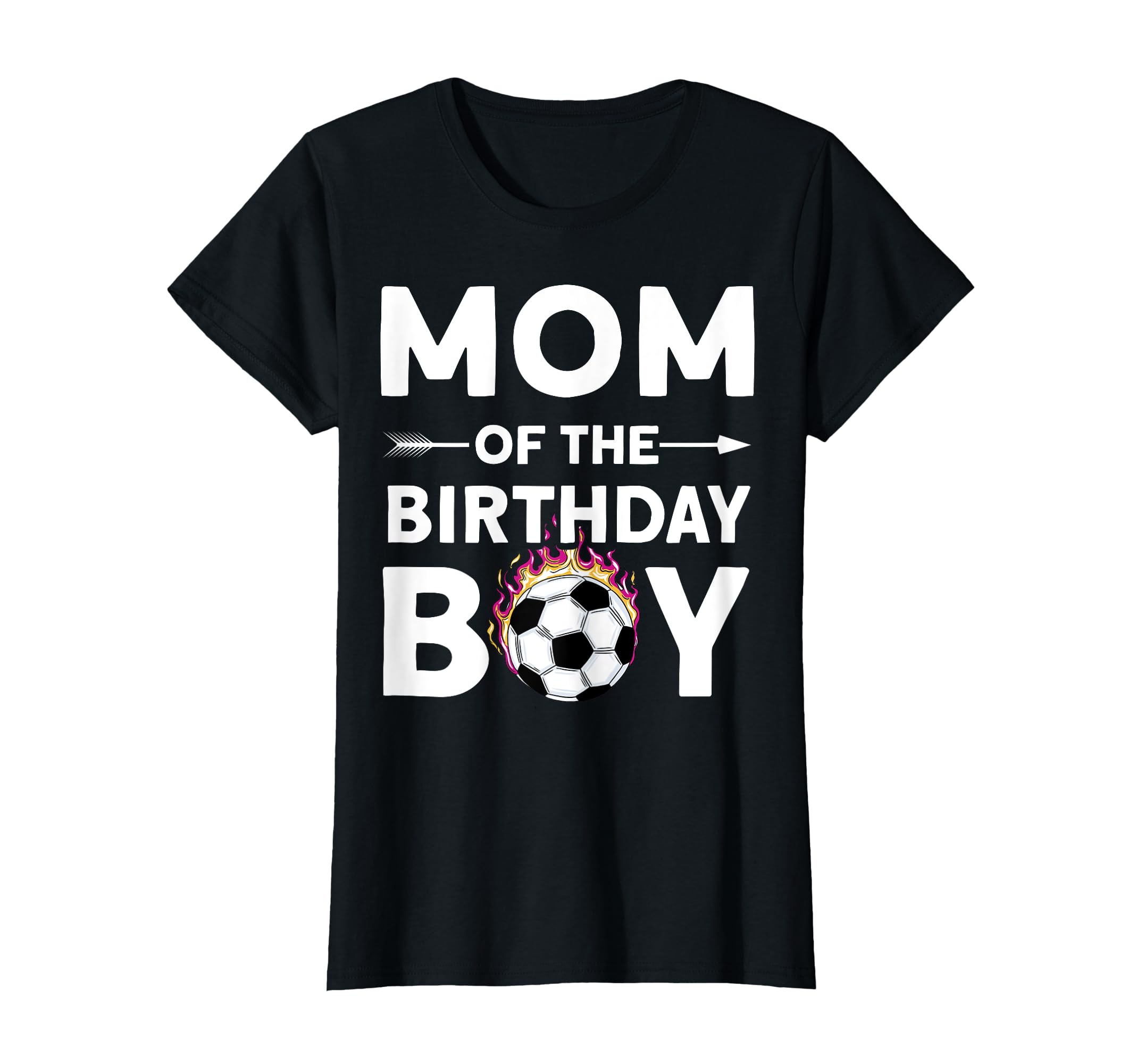 Mom Birthday Soccer Family Love T-Shirt - Graphic Print Men Women