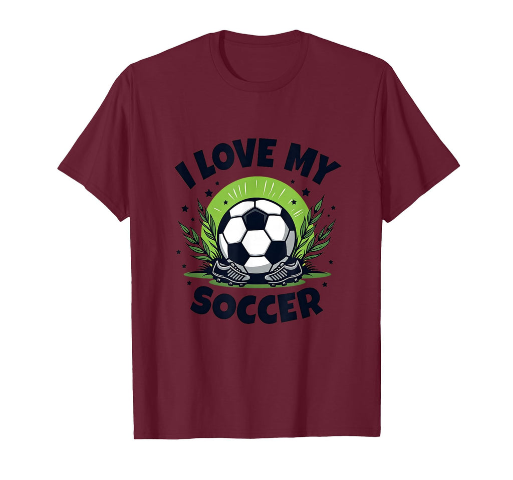 I Love My Soccer Mom Pride T-Shirt - Graphic Print Men Women