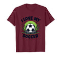 I Love My Soccer Mom Pride T-Shirt - Graphic Print Men Women
