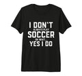 Funny Soccer Costume Players Coaches T-Shirt - Minimalist Print for Adults