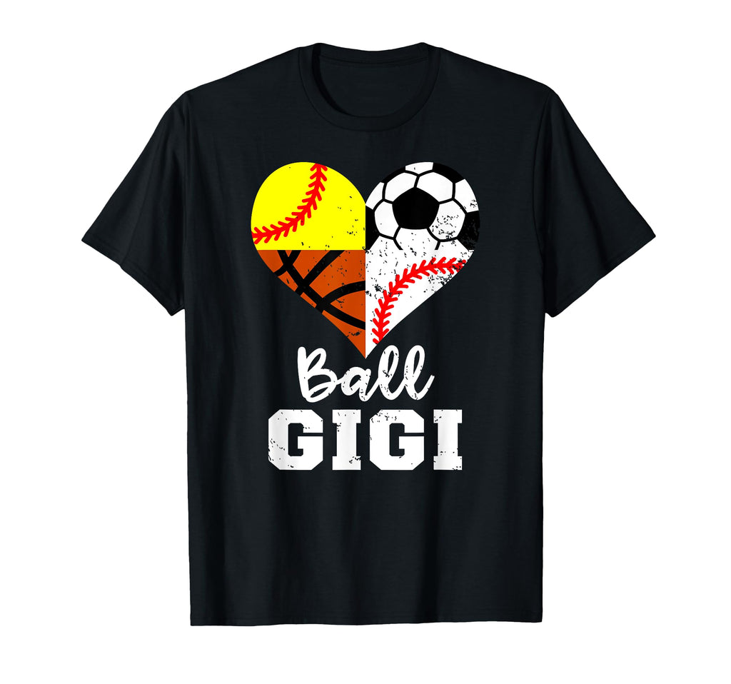 Ball Gigi Soccer Baseball Softball T-Shirt - Custom Art Print for Adults