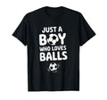 Just Who Loves Soccer Player T-Shirt - Fun Novelty Design Men Women
