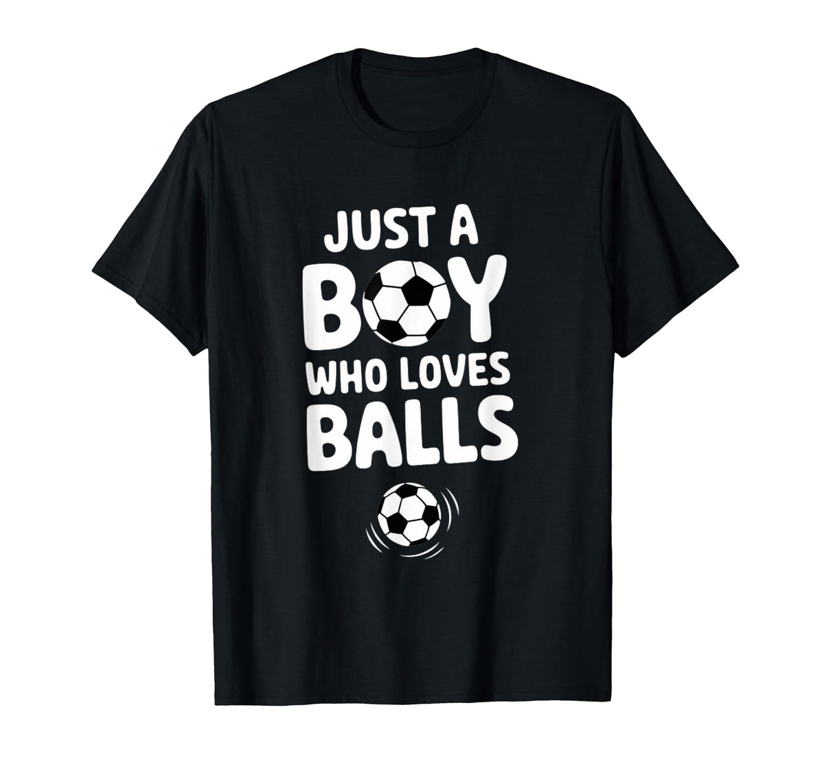 Just Who Loves Soccer Player T-Shirt - Fun Novelty Design Men Women