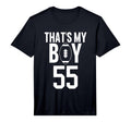 Thats My Football 55 Jersey Number 55 T-Shirt - Unique Graphic Men Women