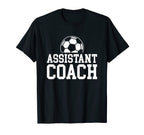 Assistant Soccer Coach T-Shirt - Aesthetic Graphic for Adults