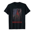 Moorish American Morocco Flag Moroccan T-Shirt - Unique Graphic Men Women