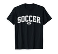 Soccer Dad Funny Athletic Lettering T-Shirt - Trendy Graphic Men Women