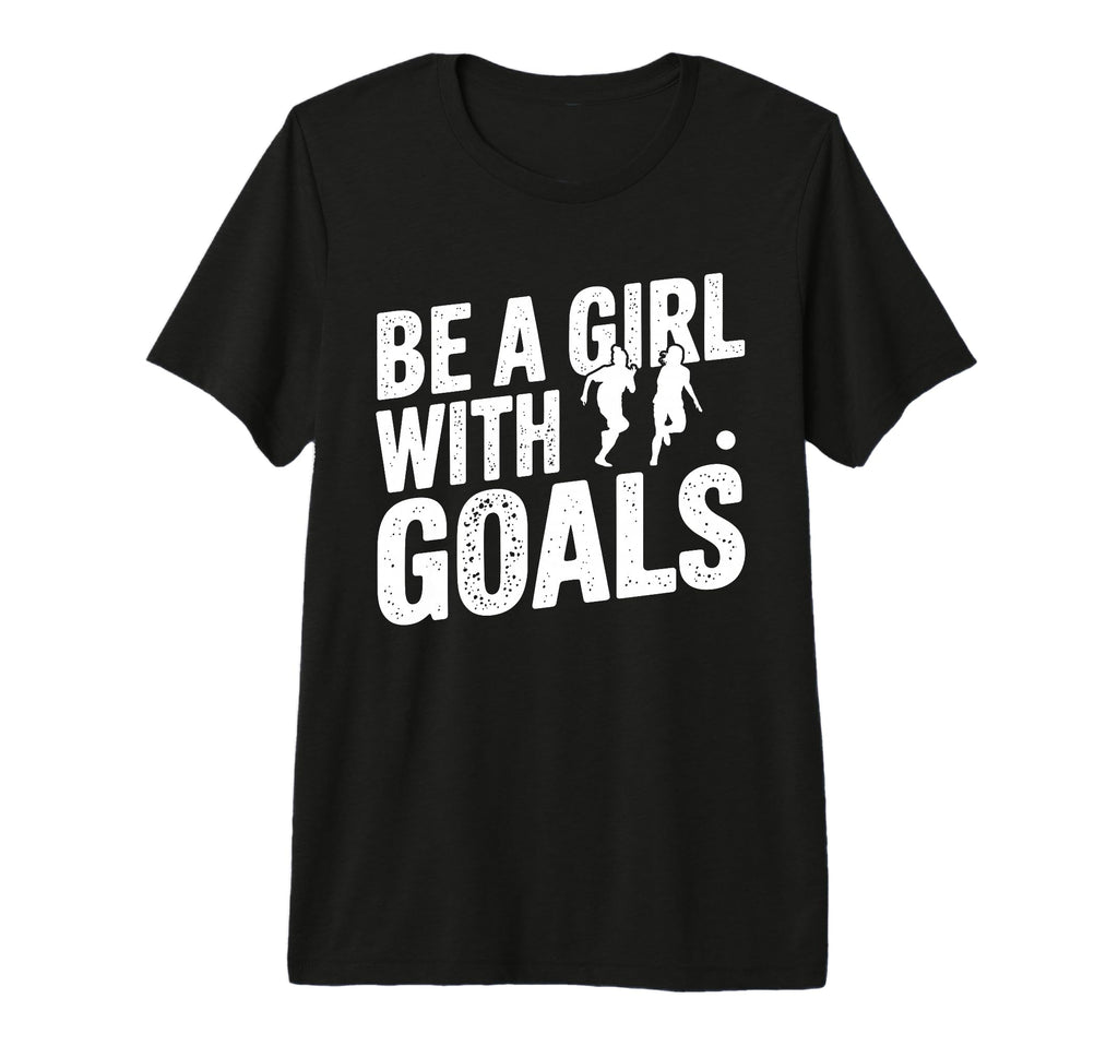 Be Goals Soccer Player Soccer Tri Blend T-Shirt - Novelty Apparel Men Women