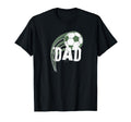 Distressed Soccer Dad Fathers Day T-Shirt - Unique Graphic Men Women