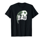 Distressed Soccer Dad Fathers Day T-Shirt - Unique Graphic Men Women