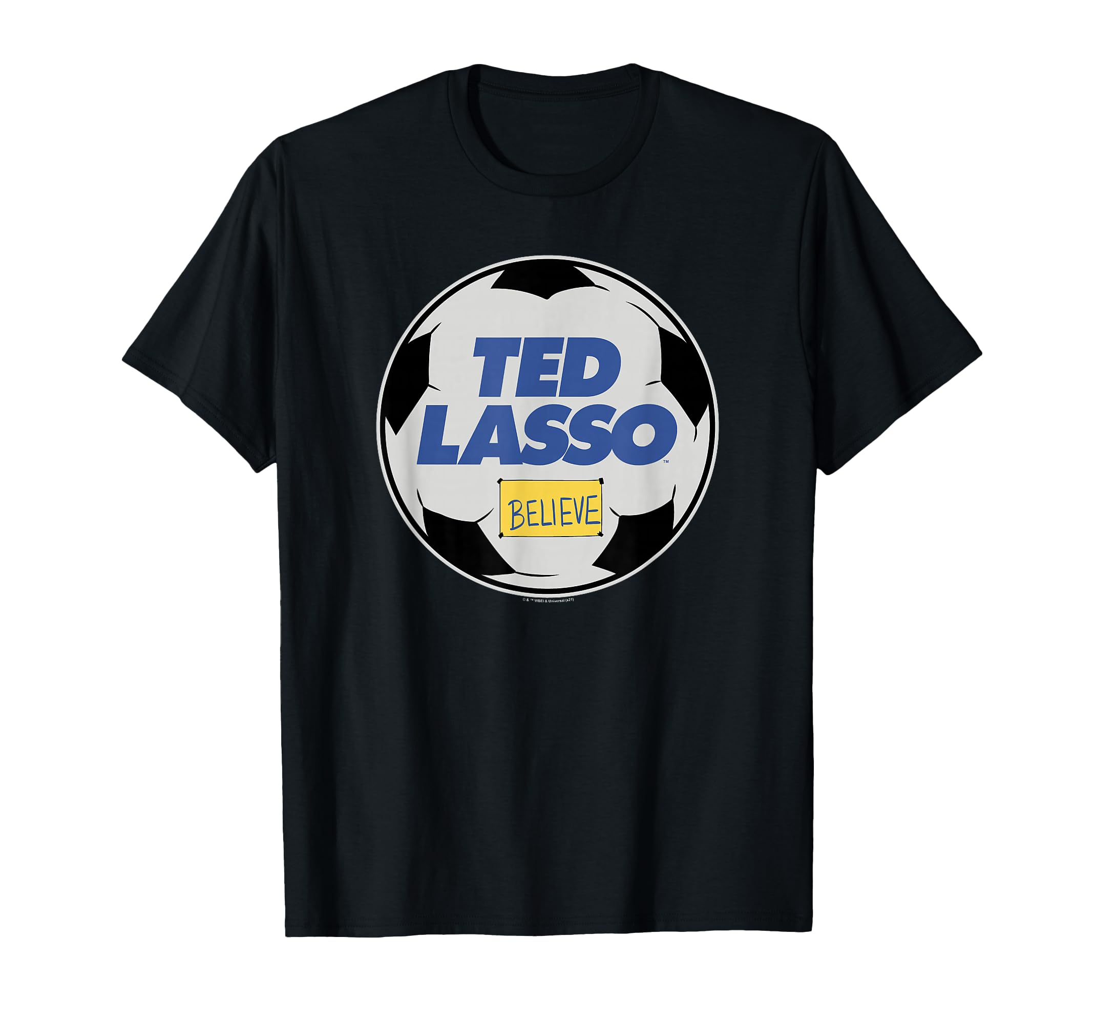 Ted Lasso Soccer Coach T-Shirt - Minimalist Print for Adults