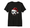 Soccer Ball Santa Hat Family T-Shirt - Streetwear Style for Adults