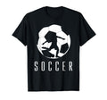 Soccer Player T-Shirt - Trendy Graphic Men Women