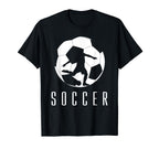 Soccer Player T-Shirt - Trendy Graphic Men Women