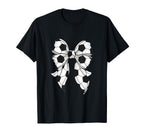 Soccer Coquette Bow Soccer Mama Mom T-Shirt - Novelty Apparel Unisex