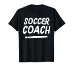 Soccer Coach Distressed Coaches T-Shirt - Streetwear Style for Adults