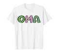 Soccer Oma Funny Soccer Birthday Family T-Shirt - Aesthetic Graphic Unisex