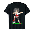 Soccer England Jersey United Kingdom T-Shirt - Unique Graphic Men Women