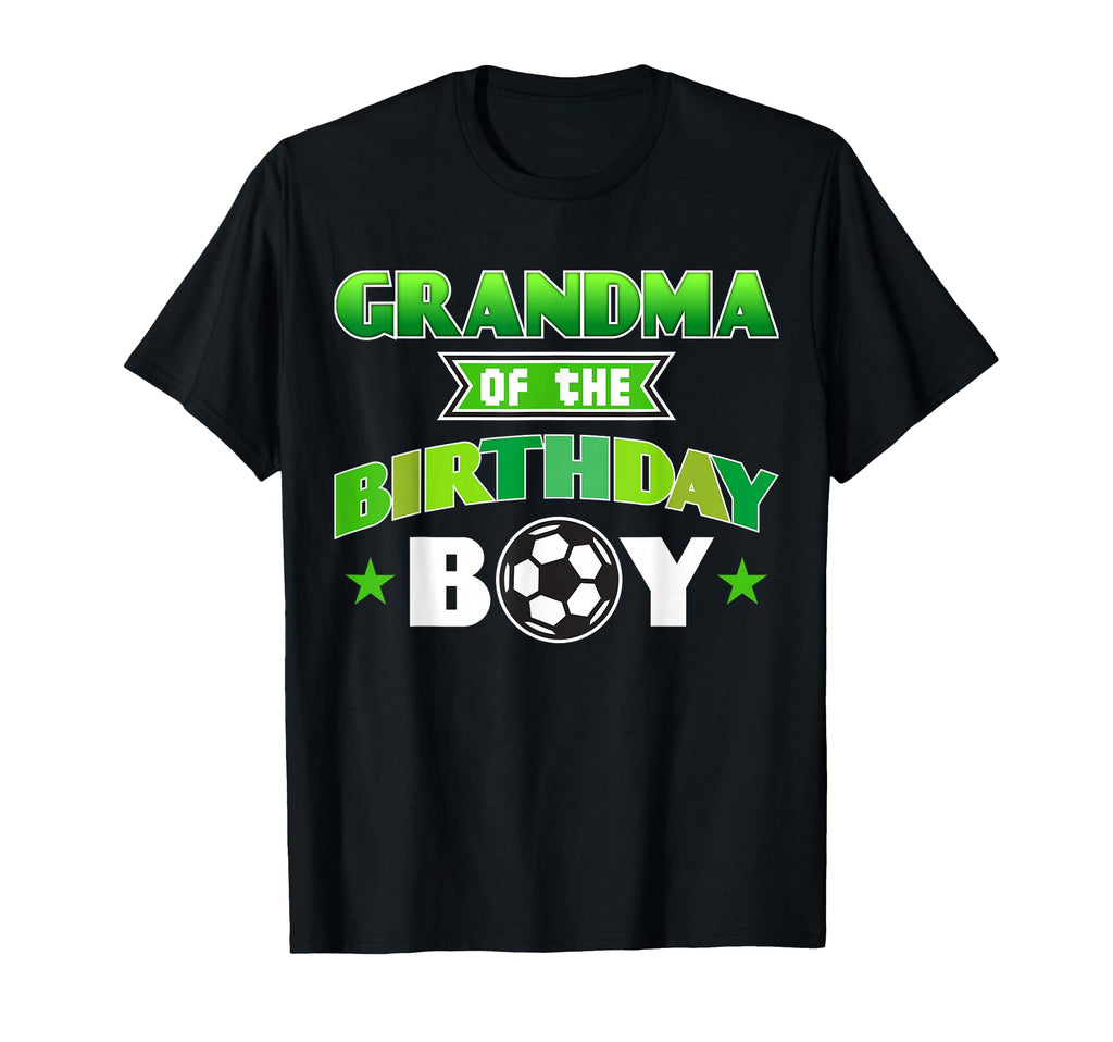 Grandma Birthday Soccer Party Family Love T-Shirt - Minimalist Print Unisex
