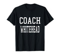 Coach Whitehead Custom Football T-Shirt - Casual Everyday Wear for Adults
