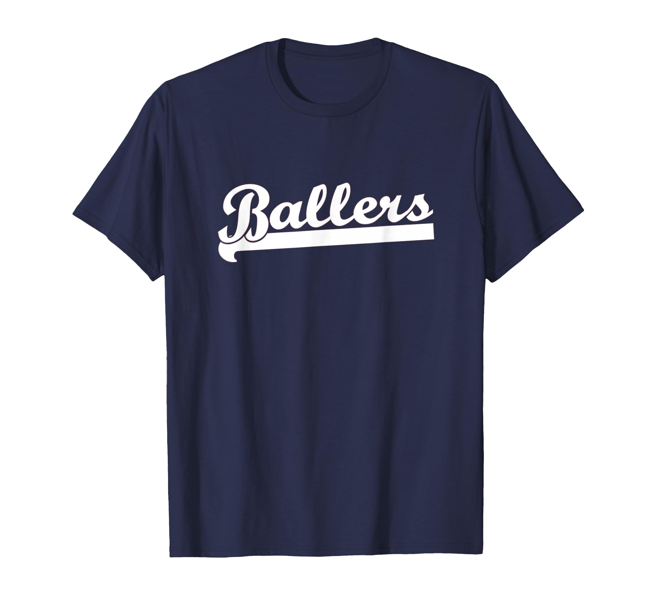 Ballers Basketball Baseball Kickball T-Shirt - Trendy Graphic Men Women