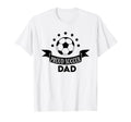 Proud Soccer Dad Father Sport Soccer T-Shirt - Minimalist Print for Adults