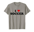 I Heart Soccer Player I Love Soccer T-Shirt - Graphic Print Unisex