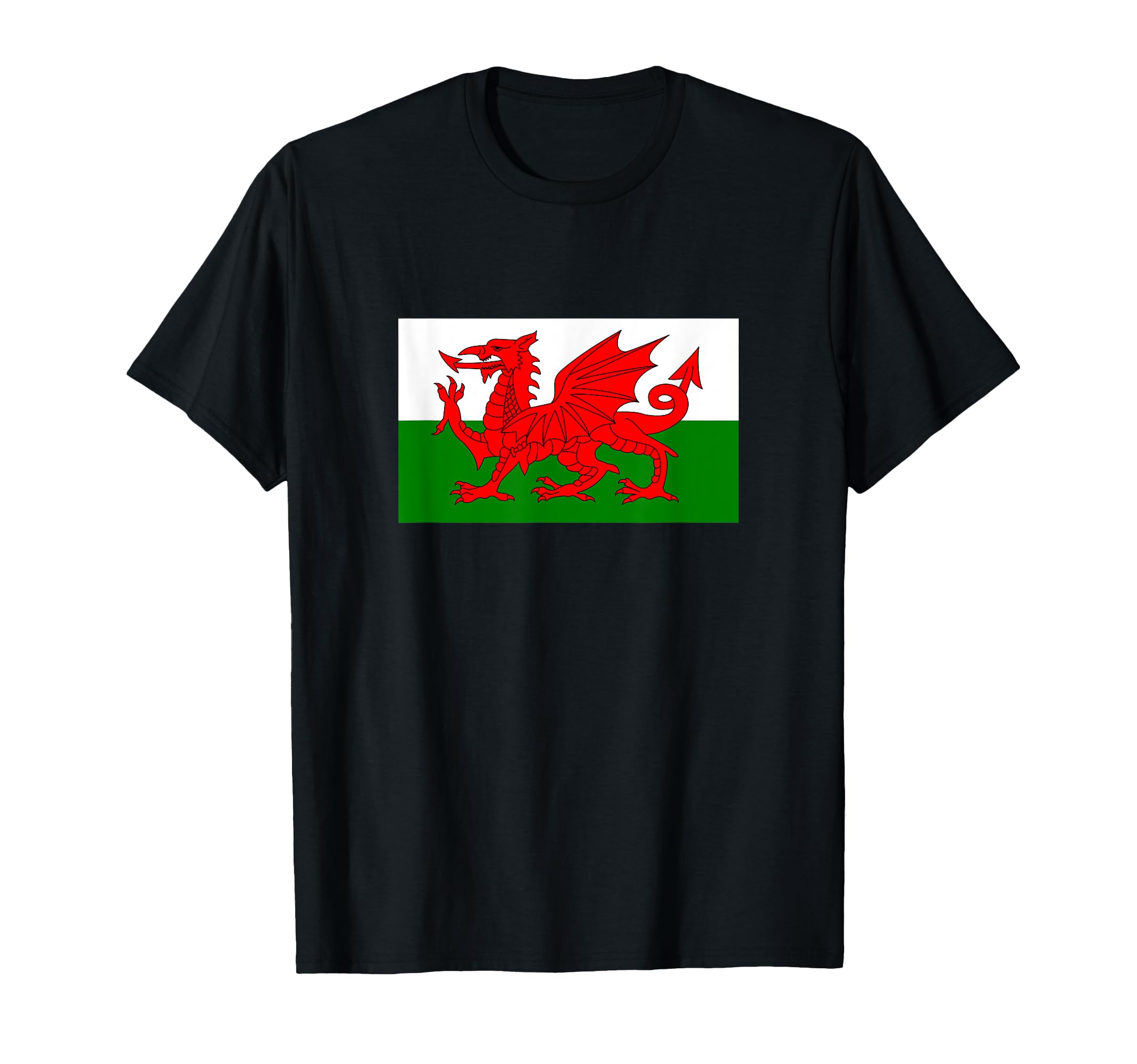 Wales Cymru 2021 Flag Love Soccer Football T-Shirt - Trendy Graphic Unisex