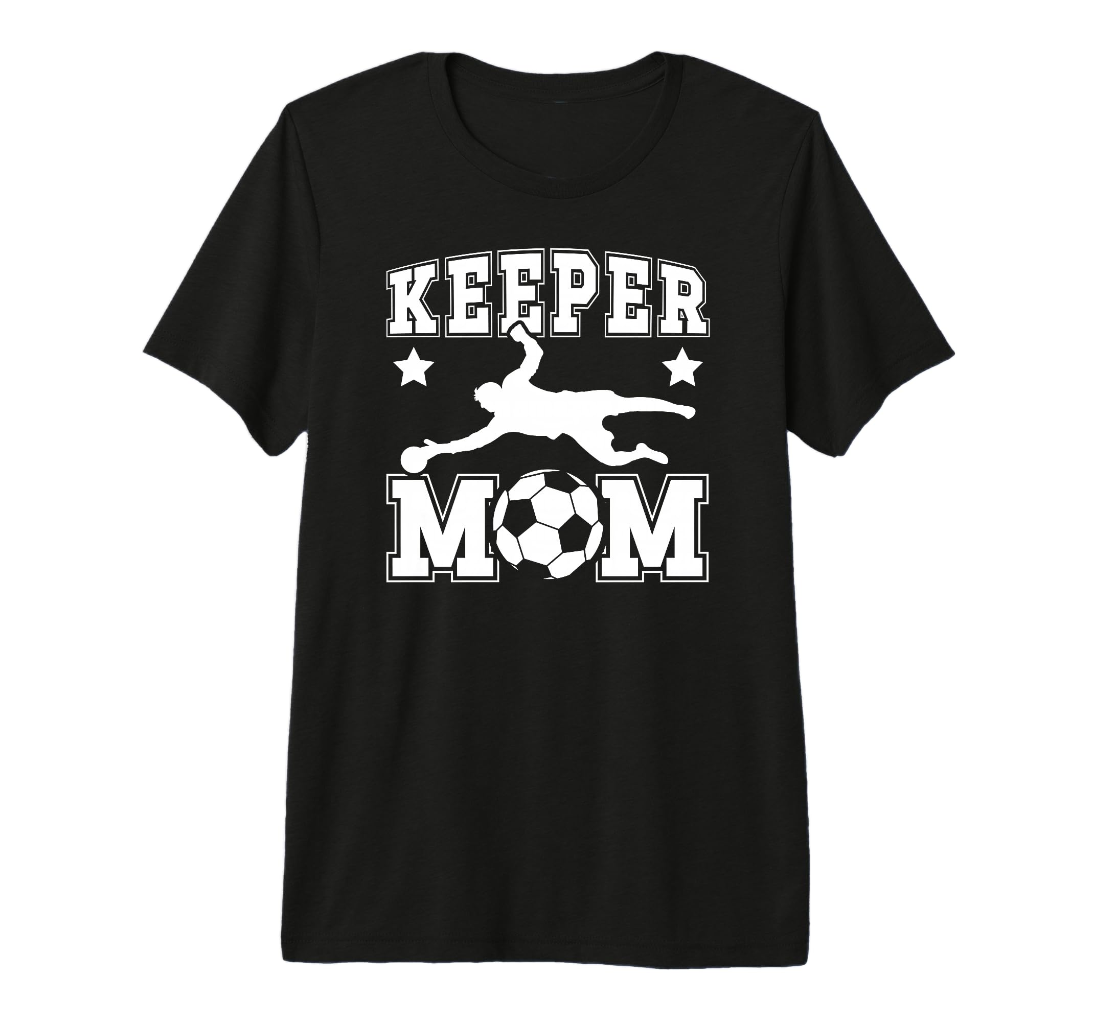 Soccer Keeper Mom Soccer Goalkeeper T-Shirt - Unique Graphic for Adults