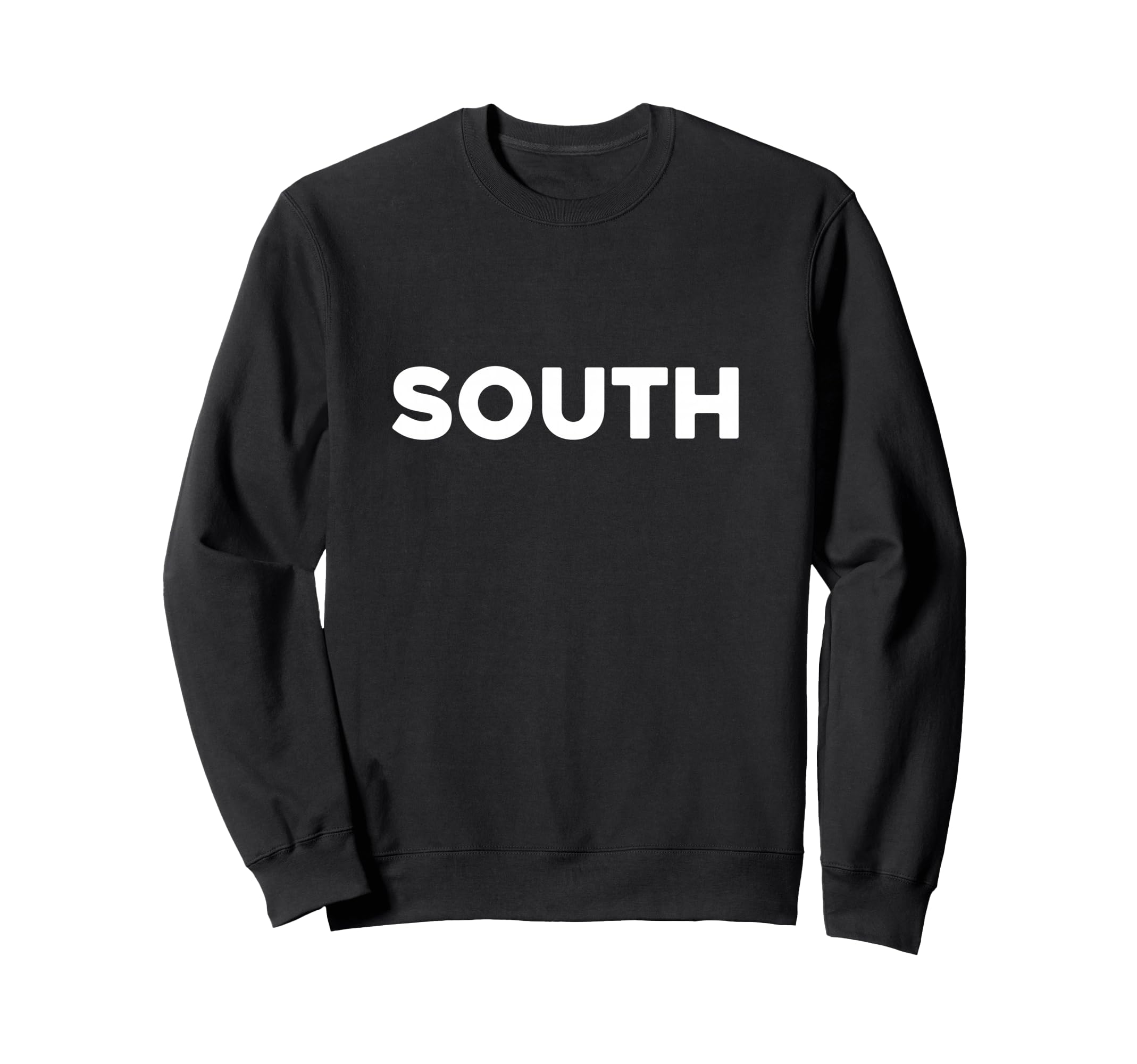 White South Team Colors Spirit Sports Sweatshirt - Custom Art Print Unisex