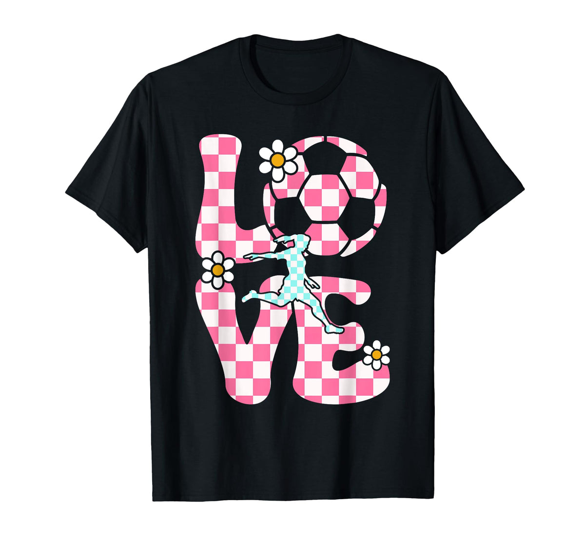Love Soccer Teenage Soccer Players T-Shirt - Minimalist Print Unisex