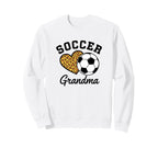 Soccer Grandma Grandparent Game Day Sweatshirt - Unique Graphic for Adults