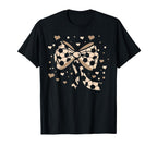 Soccer Ball Coquette Bow Game Day Soccer T-Shirt - Unique Graphic Unisex