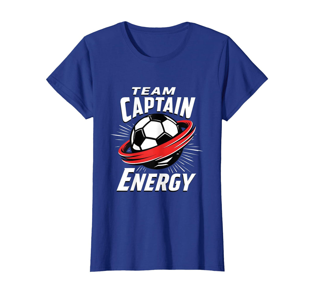 Team Captain Energy Soccer T-Shirt - Graphic Print for Adults