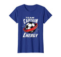 Team Captain Energy Soccer T-Shirt - Graphic Print for Adults