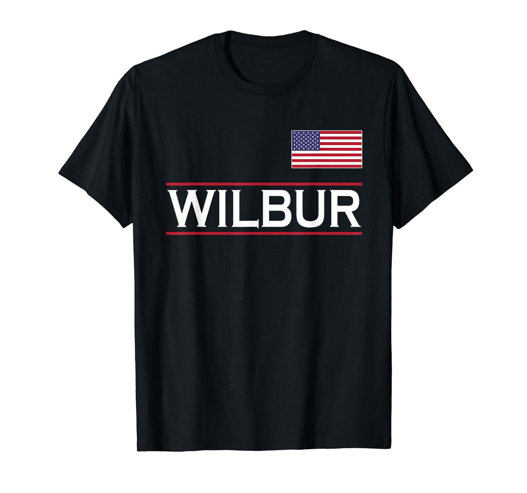 Wilbur Personalized Name Funny Birthday T-Shirt - Graphic Print Men Women