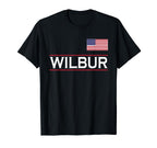 Wilbur Personalized Name Funny Birthday T-Shirt - Graphic Print Men Women