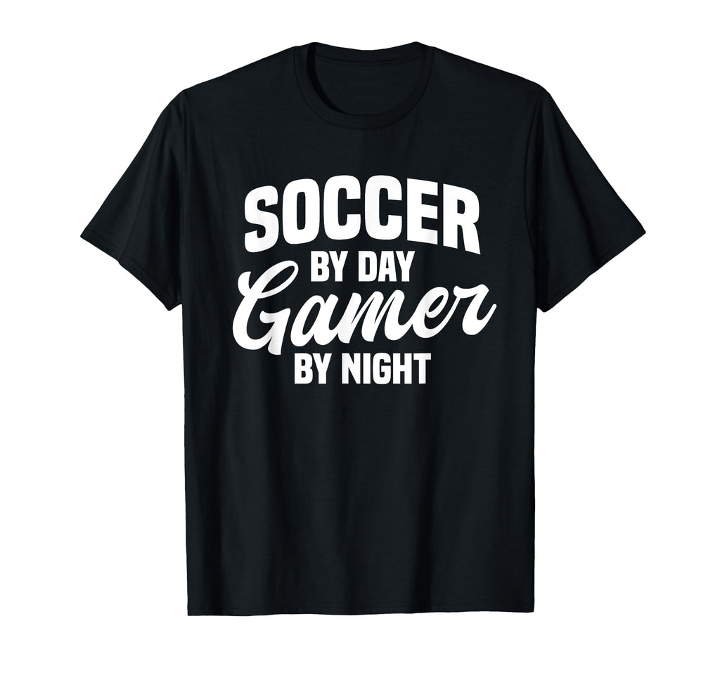 Funny Soccer Day Gamer Night Gamer T-Shirt - Trendy Graphic Unisex