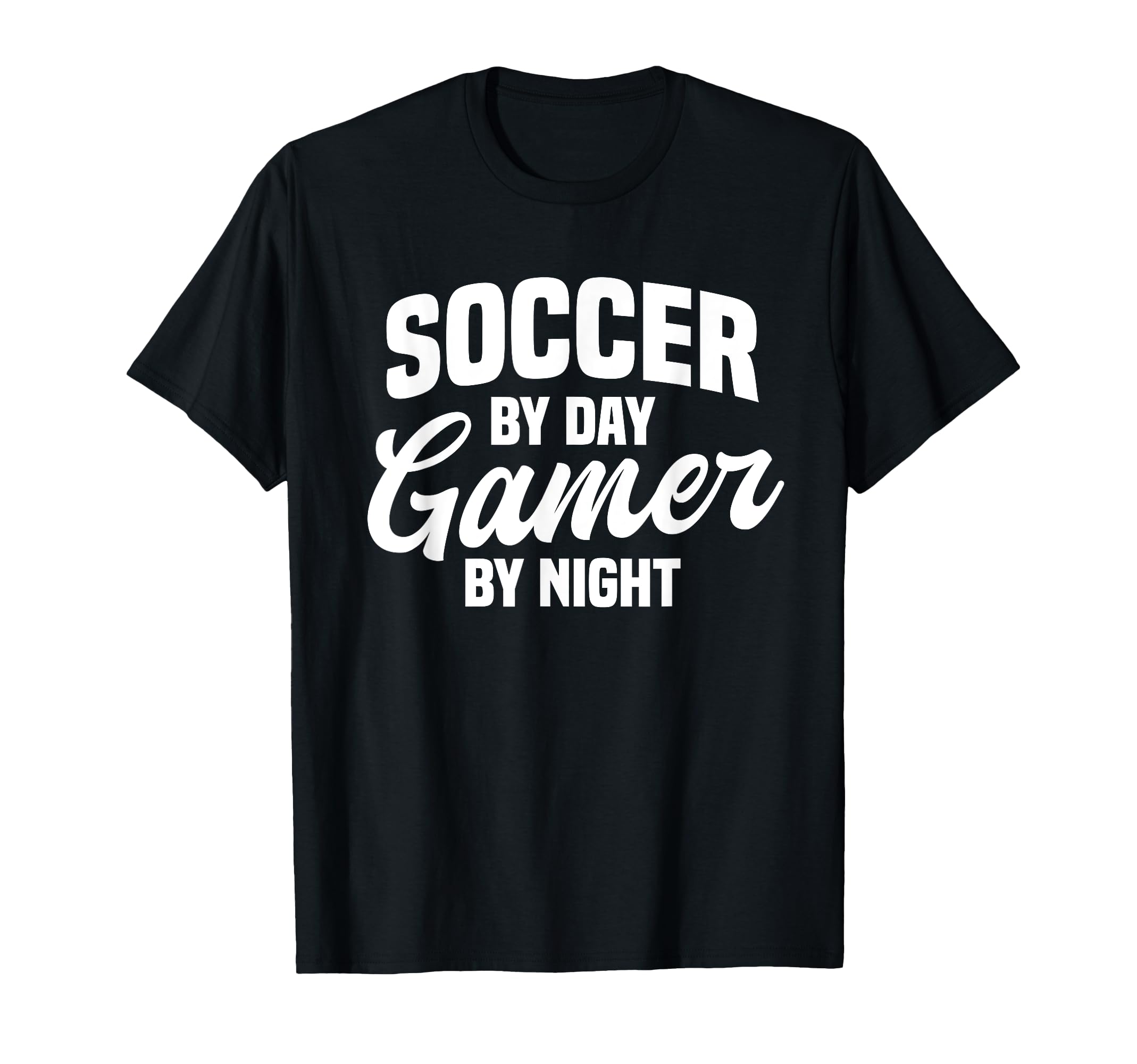 Funny Soccer Day Gamer Night Gamer T-Shirt - Trendy Graphic Unisex