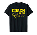 Coach Year Sports Team Appreciation T-Shirt - Custom Art Print Unisex