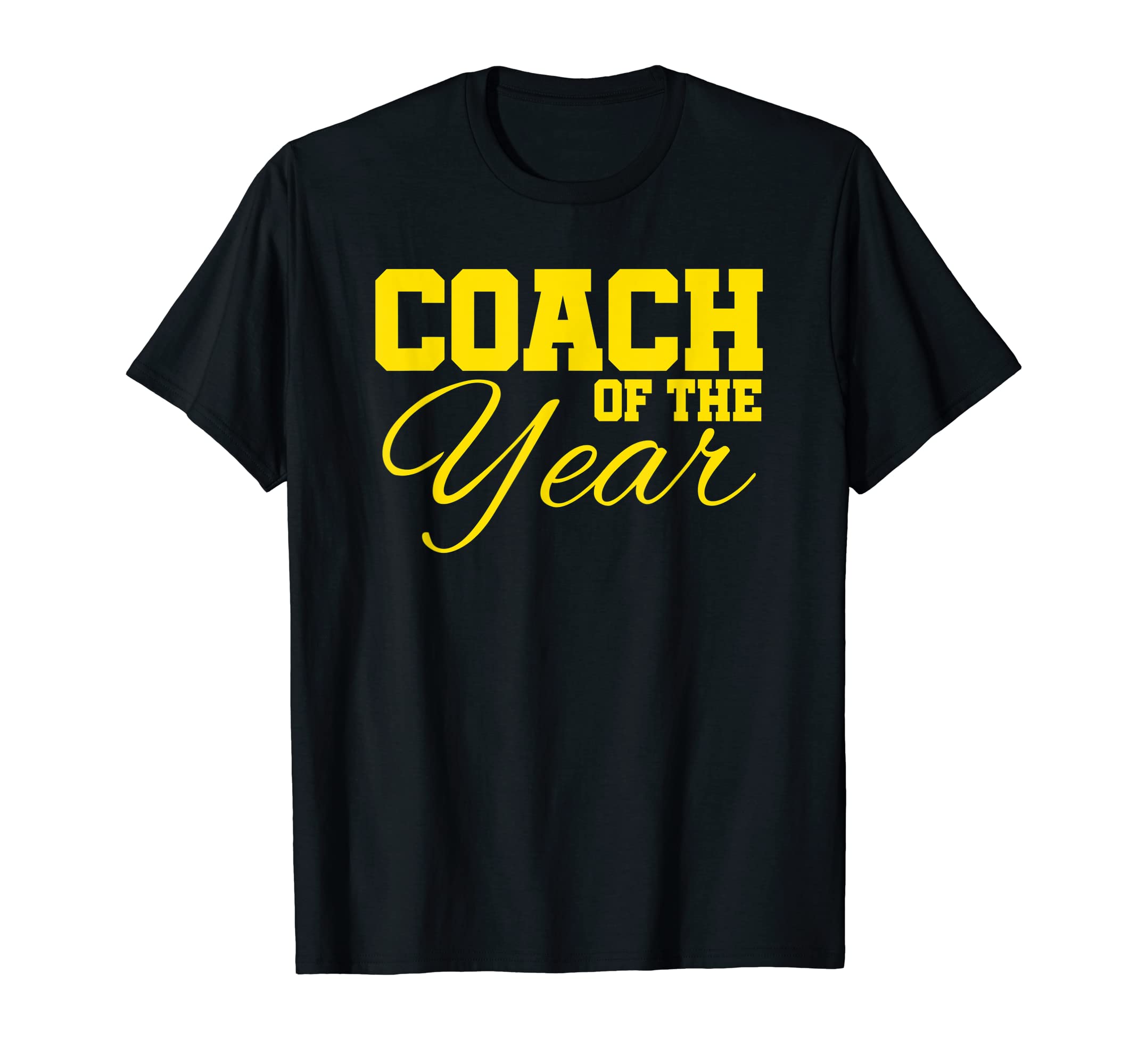 Coach Year Sports Team Appreciation T-Shirt - Custom Art Print Unisex