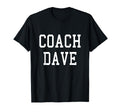 Coach Dave Custom Football Soccer T-Shirt - Custom Art Print for Adults