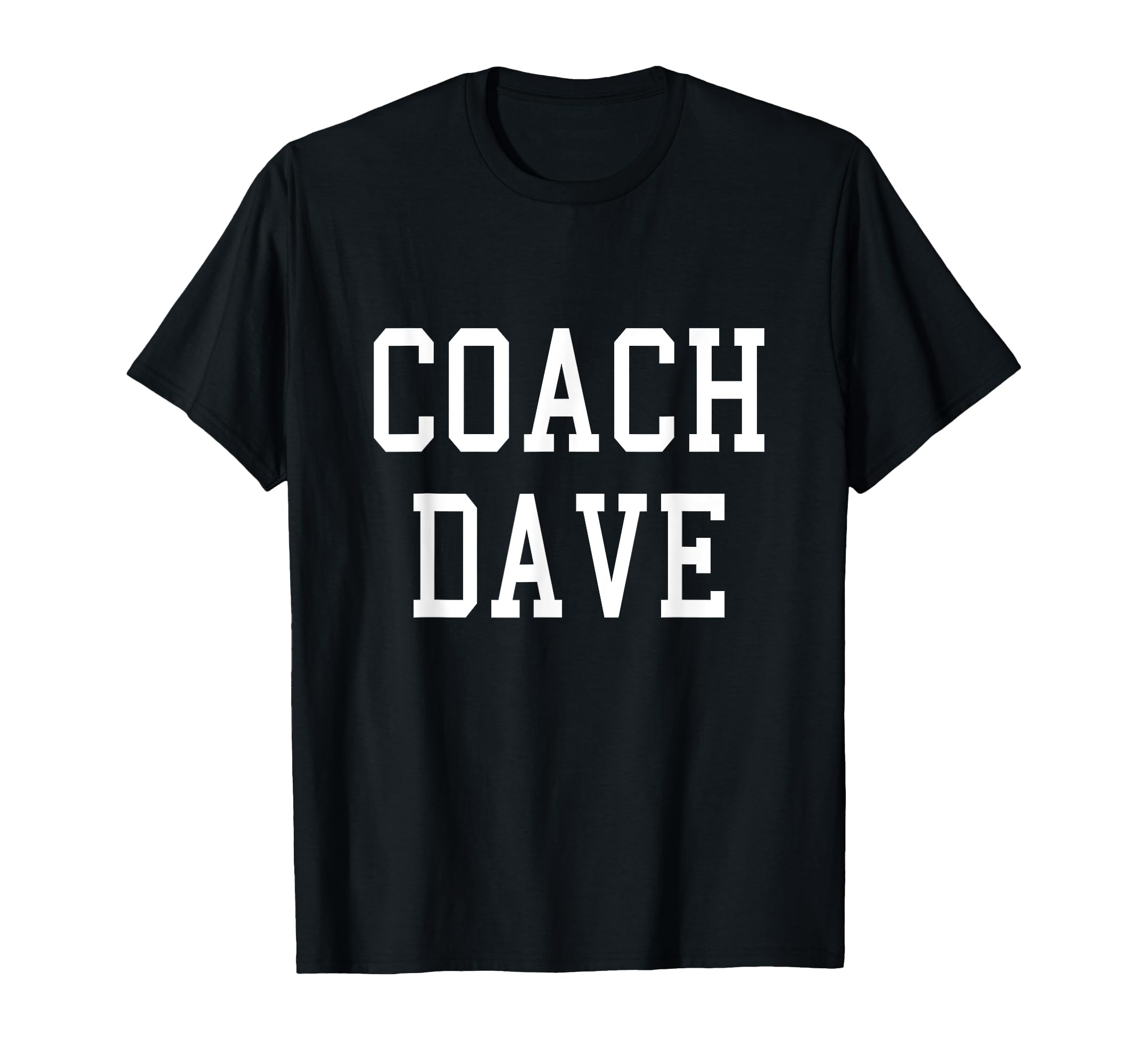 Coach Dave Custom Football Soccer T-Shirt - Custom Art Print for Adults