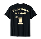 French Football Mama T-Shirt - Minimalist Print Unisex