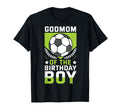 Godmom Birthday Soccer Player Bday T-Shirt - Novelty Apparel Men Women