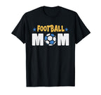 Football Mom Soccer Game Day Gift Proud T-Shirt - Trendy Graphic Men Women