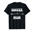 Soccer Mom Soccer Player Stylish T-Shirt - Unique Graphic for Adults