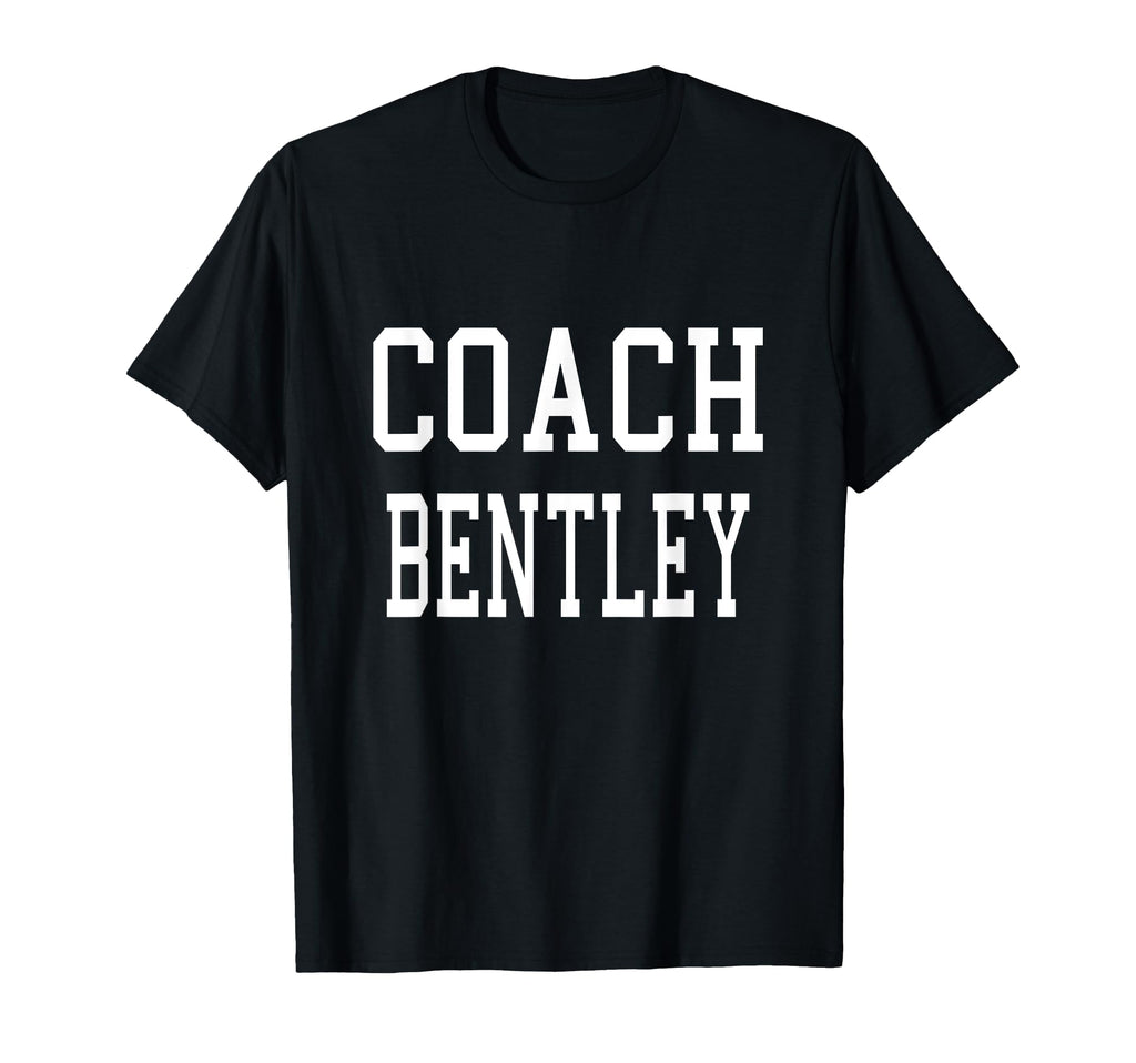 Coach Bentley Custom Football Soccer T-Shirt - Novelty Apparel Unisex