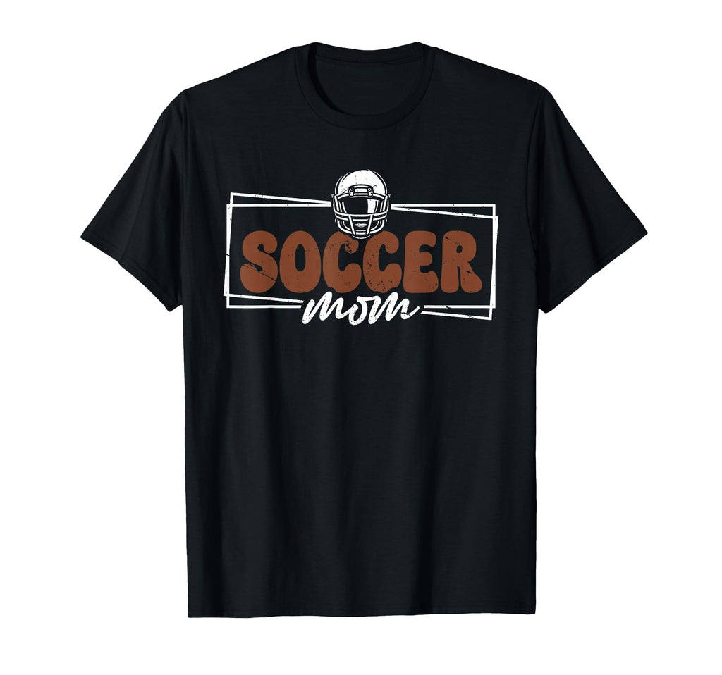Soccer Mom Helmet Funny Game Day T-Shirt - Streetwear Style Men Women
